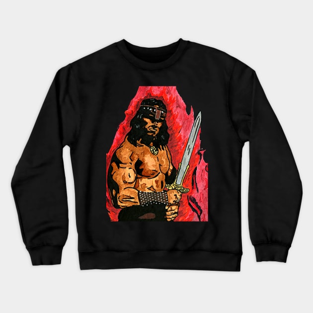 Conan Crewneck Sweatshirt by BladeAvenger